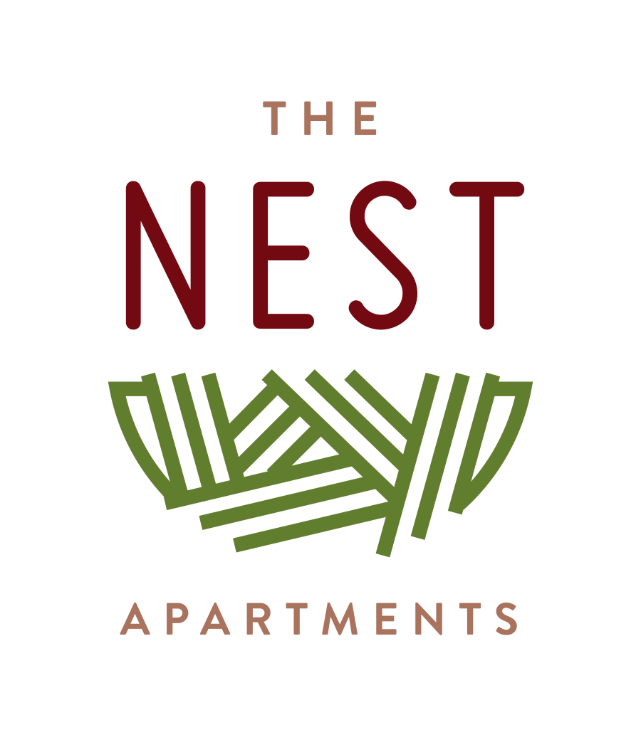 The Nest Apartments Main Color Logo
